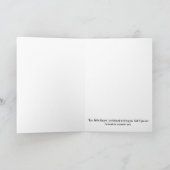 Cartes de voeux Corbeau blanc (Intérieur)