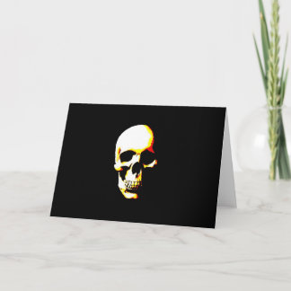 Cartes de vœux crâne : Art Fantastique Rock Punk