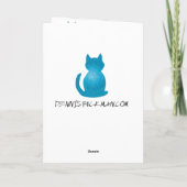 Cartes de voeux CrystalKatz (Dos)