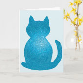 Cartes de voeux CrystalKatz (Fleur jaune)
