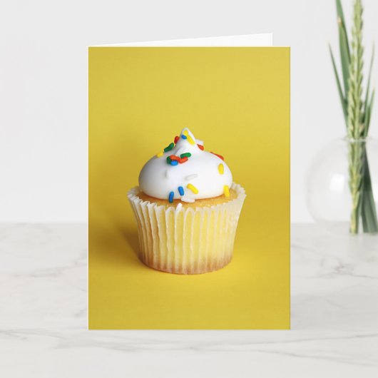 Cartes de voeux Cupcake (Devant)
