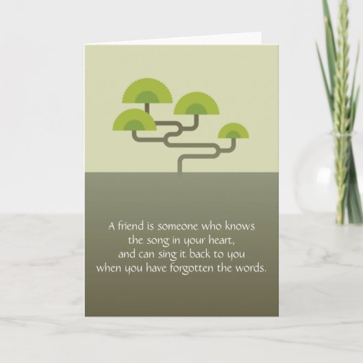 Cartes de voeux d'amitié (Devant)