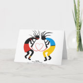 Cartes de voeux d'amour de Kokopelli (Dos)