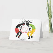 Cartes de voeux d'amour de Kokopelli (Dos)
