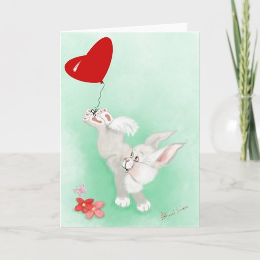 Cartes de voeux d'animaux de bébé (Devant)