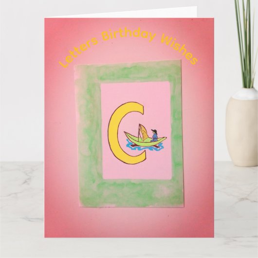 Cartes de vœux d'anniversaire (Devant)