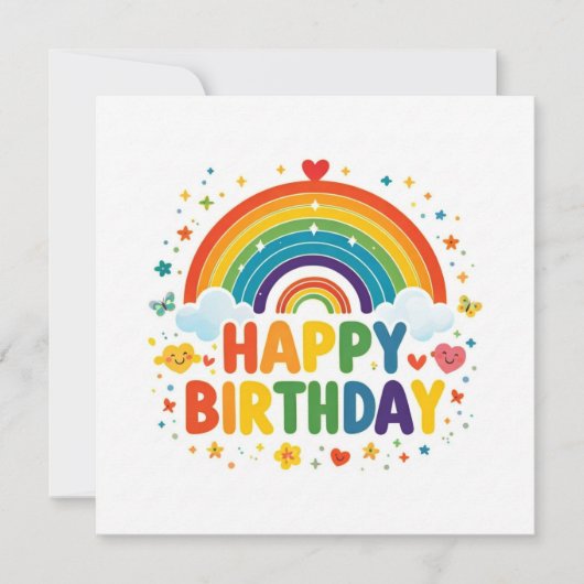 Cartes de vœux d'anniversaire (Devant)