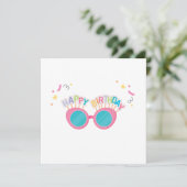 Cartes de voeux d'anniversaire (Debout devant)