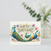 Cartes de vœux d'anniversaire  (Debout devant)