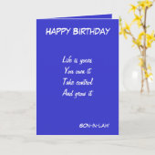 Cartes de voeux d'anniversaire de motivation du ge (Fleur jaune)