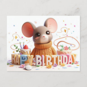 Cartes de voeux d'anniversaire heureuses