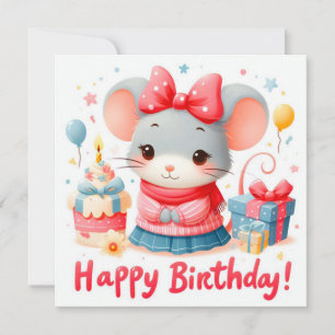 Cartes de voeux d'anniversaire heureuses