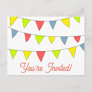 Cartes de vœux d'anniversaire joyeux vous êtes inv