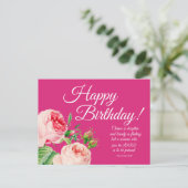 Cartes de vœux d'anniversaire Proverbes 31 Floral (Debout devant)