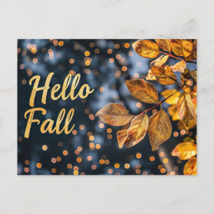 Cartes de vœux d'automne avec citrouilles et fleur