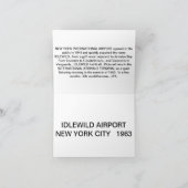 Cartes de voeux d'avions (Intérieur)