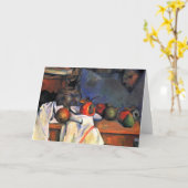 Cartes de voeux de beaux-arts de Cezanne (Fleur jaune)