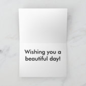 Cartes de voeux de bouteur (Intérieur)