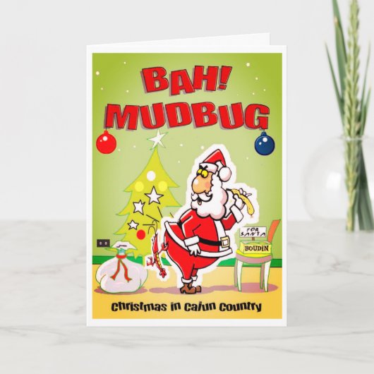 Cartes de voeux de Cajun (Devant)