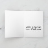 Cartes de voeux de Cajun (Intérieur)