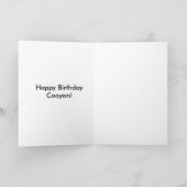 Cartes de voeux de Cajun (Intérieur)