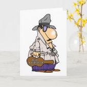 Cartes de voeux de commis au recouvrement (Fleur jaune)