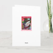 Cartes de voeux de crâne de sucre (Dos)