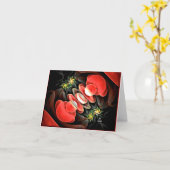 CARTES DE VOEUX DE CRONUS (Fleur jaune)