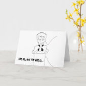 Cartes de voeux de Dieu (Fleur jaune)