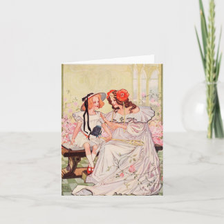 Cartes de voeux de Dorothy et d'Ozma Blank