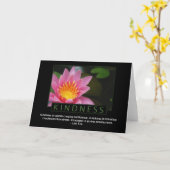 Cartes de voeux de gentillesse (Fleur jaune)