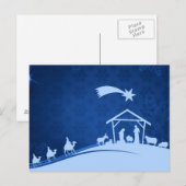Cartes de vœux de la Crèche (Devant / Derrière)