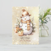 Cartes de vœux de la famille Name (Debout devant)