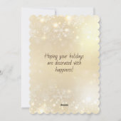 Cartes de vœux de la famille Name (Dos)