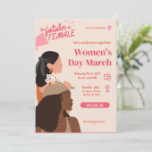 cartes de voeux de la journée internationale de la (Debout devant)