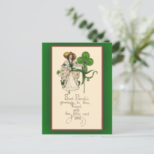Cartes de voeux de la Saint-Patrick (Debout devant)