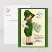Cartes de voeux de la Saint-Patrick (Devant / Derrière)