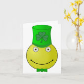 Cartes de vœux de la Saint-Patrick (Fleur jaune)