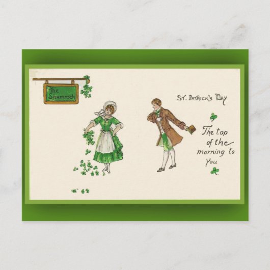 Cartes de voeux de la Saint-Patrick (Devant)
