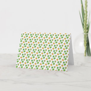 Cartes de voeux de la Saint-Patrick (vierges)