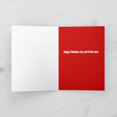 Cartes de voeux de la Saint-Valentin tante (Intérieur)