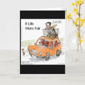 Cartes de voeux de la vengeance du Setter irlandai (Fleur jaune)