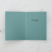 Cartes de voeux de macareux (Intérieur)