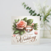 Cartes de vœux de mariage (Debout devant)