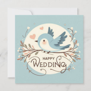 Cartes de vœux de mariage
