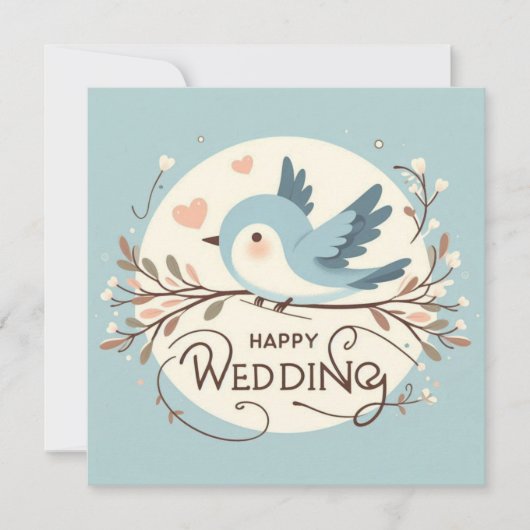 Cartes de vœux de mariage (Devant)