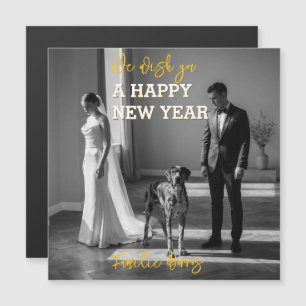 Cartes de vœux de mariage de Noël Grand Danois