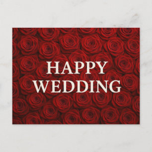 Cartes de vœux de mariage heureuses