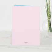 Cartes de vœux de mariage joyeux (Dos)