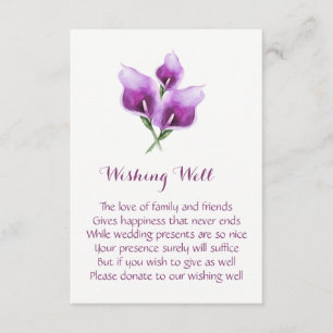 Cartes de voeux de mariage Lavande Fleur de Lys